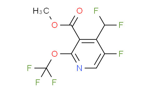 AM166144 | 1805974-14-4 | Methyl 4-(difluoromethyl)-5-fluoro-2-(trifluoromethoxy)pyridine-3-carboxylate