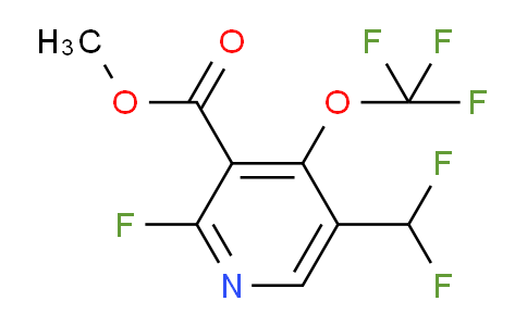 AM166147 | 1806738-58-8 | Methyl 5-(difluoromethyl)-2-fluoro-4-(trifluoromethoxy)pyridine-3-carboxylate