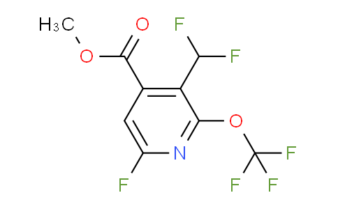 AM166149 | 1804765-51-2 | Methyl 3-(difluoromethyl)-6-fluoro-2-(trifluoromethoxy)pyridine-4-carboxylate