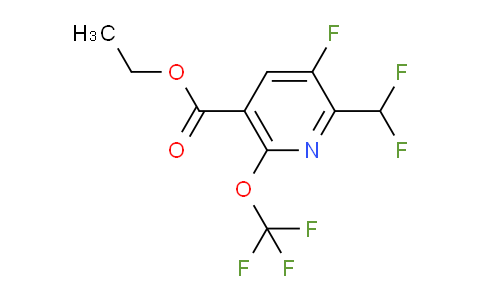 AM166154 | 1806264-66-3 | Ethyl 2-(difluoromethyl)-3-fluoro-6-(trifluoromethoxy)pyridine-5-carboxylate