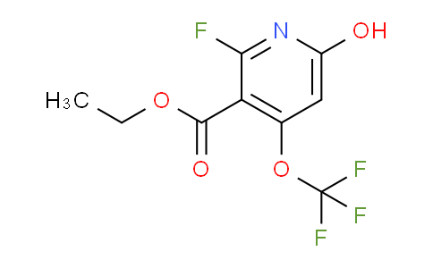 AM166162 | 1804365-51-2 | Ethyl 2-fluoro-6-hydroxy-4-(trifluoromethoxy)pyridine-3-carboxylate