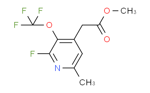 AM166166 | 1804783-22-9 | Methyl 2-fluoro-6-methyl-3-(trifluoromethoxy)pyridine-4-acetate