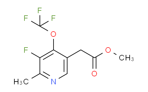 AM166168 | 1804745-60-5 | Methyl 3-fluoro-2-methyl-4-(trifluoromethoxy)pyridine-5-acetate
