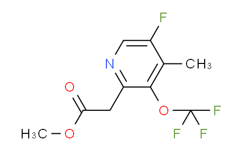 AM166174 | 1804816-76-9 | Methyl 5-fluoro-4-methyl-3-(trifluoromethoxy)pyridine-2-acetate