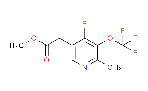 AM166183 | 1804816-81-6 | Methyl 4-fluoro-2-methyl-3-(trifluoromethoxy)pyridine-5-acetate