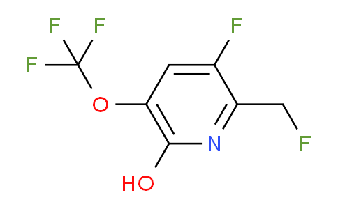 3-Fluoro-2-(fluoromethyl)-6-hydroxy-5-(trifluoromethoxy)pyridine