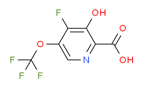 AM166199 | 1806141-48-9 | 4-Fluoro-3-hydroxy-5-(trifluoromethoxy)pyridine-2-carboxylic acid