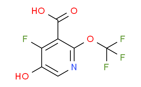 AM166201 | 1806727-56-9 | 4-Fluoro-5-hydroxy-2-(trifluoromethoxy)pyridine-3-carboxylic acid
