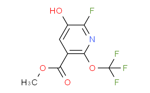 AM166205 | 1806141-60-5 | Methyl 2-fluoro-3-hydroxy-6-(trifluoromethoxy)pyridine-5-carboxylate