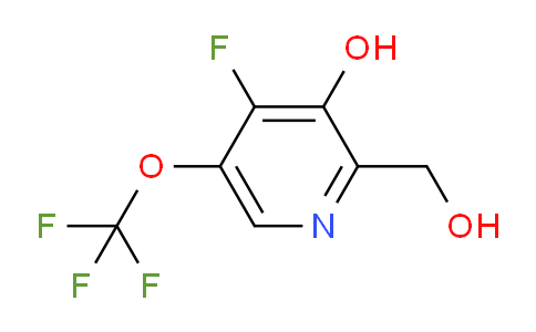 4-Fluoro-3-hydroxy-5-(trifluoromethoxy)pyridine-2-methanol