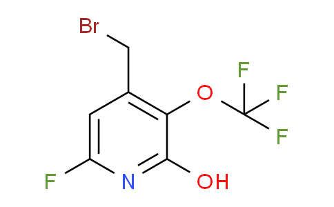 4-(Bromomethyl)-6-fluoro-2-hydroxy-3-(trifluoromethoxy)pyridine