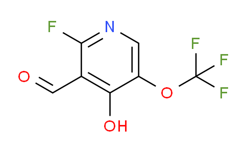 2-Fluoro-4-hydroxy-5-(trifluoromethoxy)pyridine-3-carboxaldehyde