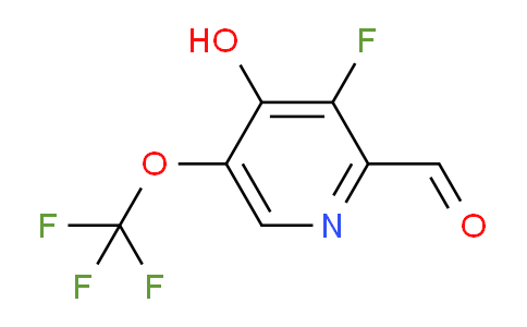 AM166243 | 1806141-08-1 | 3-Fluoro-4-hydroxy-5-(trifluoromethoxy)pyridine-2-carboxaldehyde