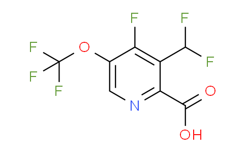 AM166244 | 1806265-09-7 | 3-(Difluoromethyl)-4-fluoro-5-(trifluoromethoxy)pyridine-2-carboxylic acid