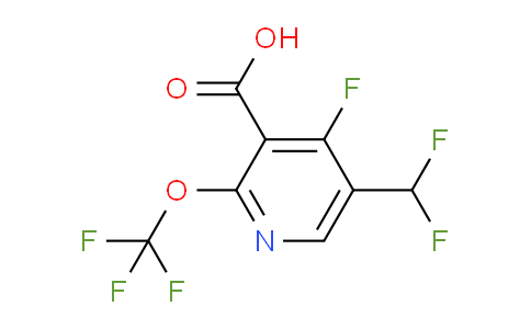 AM166246 | 1804623-21-9 | 5-(Difluoromethyl)-4-fluoro-2-(trifluoromethoxy)pyridine-3-carboxylic acid
