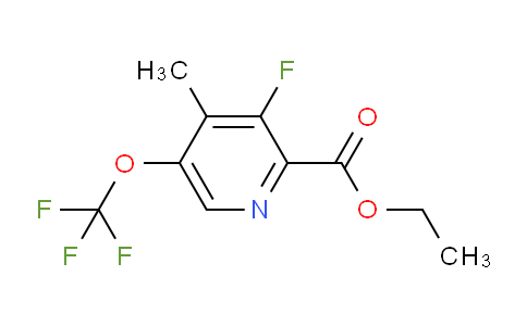 AM166247 | 1806261-88-0 | Ethyl 3-fluoro-4-methyl-5-(trifluoromethoxy)pyridine-2-carboxylate