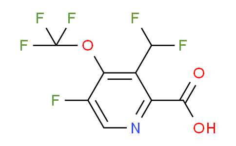 AM166248 | 1805974-00-8 | 3-(Difluoromethyl)-5-fluoro-4-(trifluoromethoxy)pyridine-2-carboxylic acid
