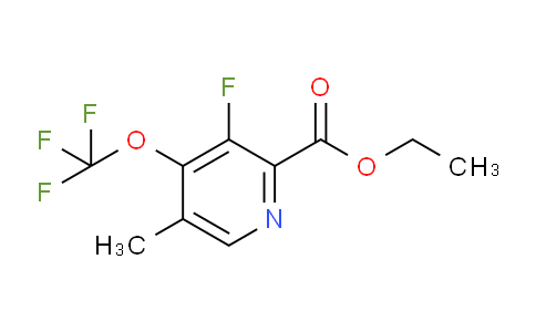 AM166251 | 1804816-38-3 | Ethyl 3-fluoro-5-methyl-4-(trifluoromethoxy)pyridine-2-carboxylate