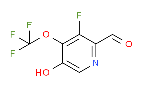 AM166252 | 1805928-78-2 | 3-Fluoro-5-hydroxy-4-(trifluoromethoxy)pyridine-2-carboxaldehyde