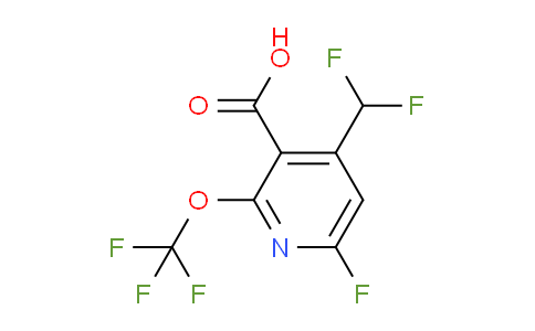 AM166254 | 1806738-00-0 | 4-(Difluoromethyl)-6-fluoro-2-(trifluoromethoxy)pyridine-3-carboxylic acid