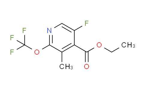 AM166256 | 1803679-94-8 | Ethyl 5-fluoro-3-methyl-2-(trifluoromethoxy)pyridine-4-carboxylate