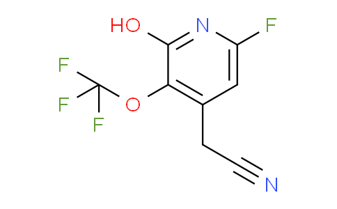 AM166262 | 1803687-49-1 | 6-Fluoro-2-hydroxy-3-(trifluoromethoxy)pyridine-4-acetonitrile