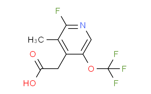 AM166270 | 1804333-31-0 | 2-Fluoro-3-methyl-5-(trifluoromethoxy)pyridine-4-acetic acid