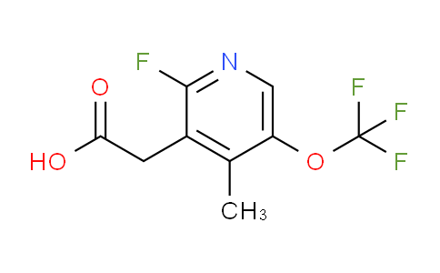 AM166279 | 1806723-19-2 | 2-Fluoro-4-methyl-5-(trifluoromethoxy)pyridine-3-acetic acid