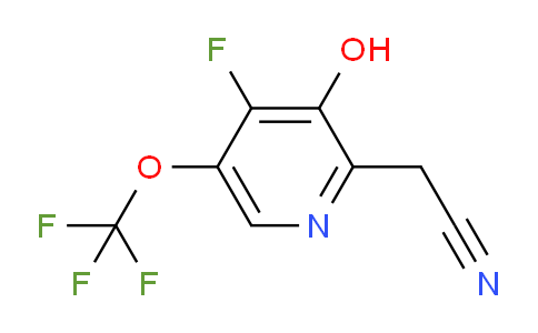 AM166282 | 1804327-57-8 | 4-Fluoro-3-hydroxy-5-(trifluoromethoxy)pyridine-2-acetonitrile