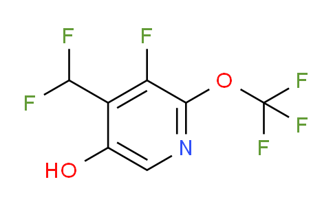 AM166293 | 1804307-91-2 | 3-Fluoro-4-(difluoromethyl)-5-hydroxy-2-(trifluoromethoxy)pyridine