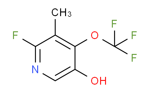 AM166297 | 1804811-53-7 | 2-Fluoro-5-hydroxy-3-methyl-4-(trifluoromethoxy)pyridine