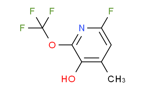 AM166301 | 1804735-69-0 | 6-Fluoro-3-hydroxy-4-methyl-2-(trifluoromethoxy)pyridine