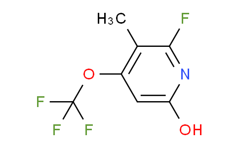 AM166304 | 1804303-29-4 | 2-Fluoro-6-hydroxy-3-methyl-4-(trifluoromethoxy)pyridine