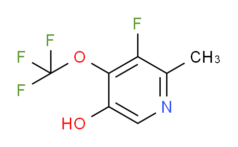 AM166322 | 1804792-58-2 | 3-Fluoro-5-hydroxy-2-methyl-4-(trifluoromethoxy)pyridine
