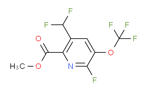 AM166328 | 1806190-24-8 | Methyl 5-(difluoromethyl)-2-fluoro-3-(trifluoromethoxy)pyridine-6-carboxylate