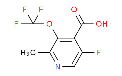 AM166329 | 1803702-78-4 | 5-Fluoro-2-methyl-3-(trifluoromethoxy)pyridine-4-carboxylic acid