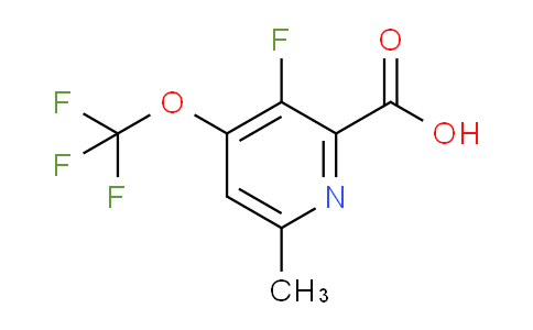 AM166331 | 1806260-90-1 | 3-Fluoro-6-methyl-4-(trifluoromethoxy)pyridine-2-carboxylic acid