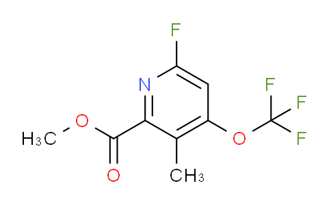 AM166339 | 1804781-95-0 | Methyl 6-fluoro-3-methyl-4-(trifluoromethoxy)pyridine-2-carboxylate