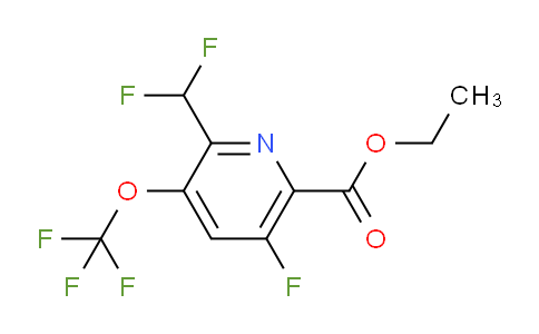 AM166344 | 1804743-73-4 | Ethyl 2-(difluoromethyl)-5-fluoro-3-(trifluoromethoxy)pyridine-6-carboxylate