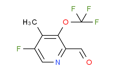AM166370 | 1804781-40-5 | 5-Fluoro-4-methyl-3-(trifluoromethoxy)pyridine-2-carboxaldehyde