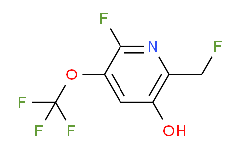 AM166375 | 1804364-10-0 | 2-Fluoro-6-(fluoromethyl)-5-hydroxy-3-(trifluoromethoxy)pyridine