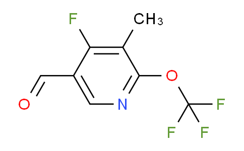 AM166384 | 1806719-47-0 | 4-Fluoro-3-methyl-2-(trifluoromethoxy)pyridine-5-carboxaldehyde