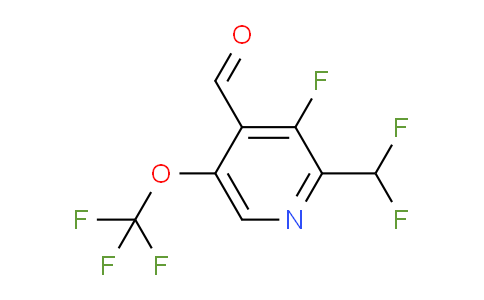 AM166389 | 1806197-51-2 | 2-(Difluoromethyl)-3-fluoro-5-(trifluoromethoxy)pyridine-4-carboxaldehyde