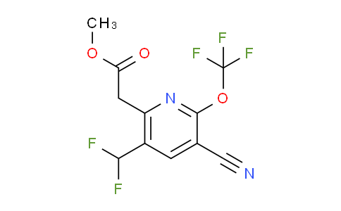 AM166406 | 1806075-37-5 | Methyl 3-cyano-5-(difluoromethyl)-2-(trifluoromethoxy)pyridine-6-acetate