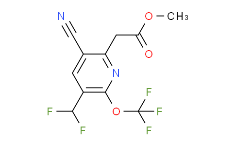 AM166409 | 1804451-61-3 | Methyl 3-cyano-5-(difluoromethyl)-6-(trifluoromethoxy)pyridine-2-acetate
