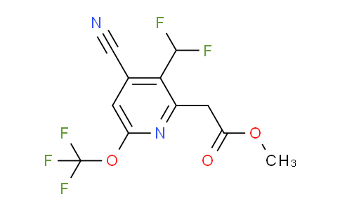 AM166418 | 1804739-84-1 | Methyl 4-cyano-3-(difluoromethyl)-6-(trifluoromethoxy)pyridine-2-acetate