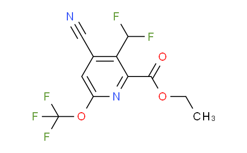 AM166431 | 1806254-48-7 | Ethyl 4-cyano-3-(difluoromethyl)-6-(trifluoromethoxy)pyridine-2-carboxylate