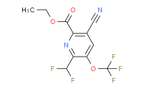 AM166434 | 1803679-83-5 | Ethyl 5-cyano-2-(difluoromethyl)-3-(trifluoromethoxy)pyridine-6-carboxylate