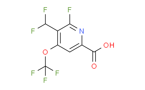 AM166435 | 1806713-20-1 | 3-(Difluoromethyl)-2-fluoro-4-(trifluoromethoxy)pyridine-6-carboxylic acid