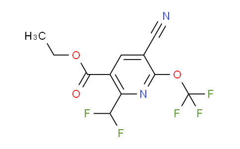 AM166436 | 1806721-72-1 | Ethyl 3-cyano-6-(difluoromethyl)-2-(trifluoromethoxy)pyridine-5-carboxylate